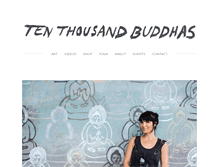 Tablet Screenshot of 10000buddhas.com